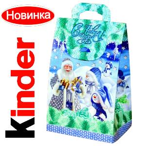 Сладкий подарок на Новый Год в жестяной упаковке весом 610 грамм по цене 1600 руб в Киселевске